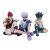 H×H Anime Figur Gon Freecss Killua Zoldyck Action Figur sitzende Pose Anime Hisoka Figur Statue Auto Dekorationen PVC Modell Spielzeug