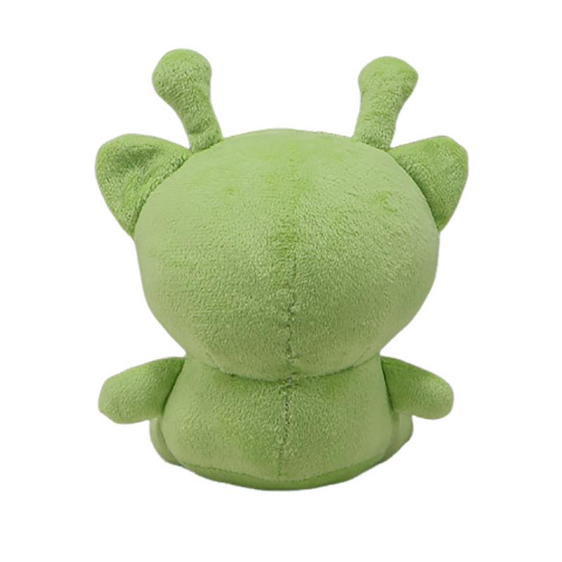 Kawaii Bogur Alien Cat Plush Toys Animal Green Alien Cats Soft Stuffed Plushie Doll for Kids Fans Collection Gift