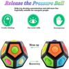 Alien Decompression Puzzle Polygon Press Rainbow Magic Ball 12 Hole Adult Rubik Cube Decompression Creative Toy