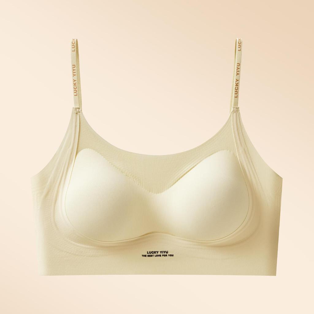Ice Silk Seamless Push-Up Bra for Women