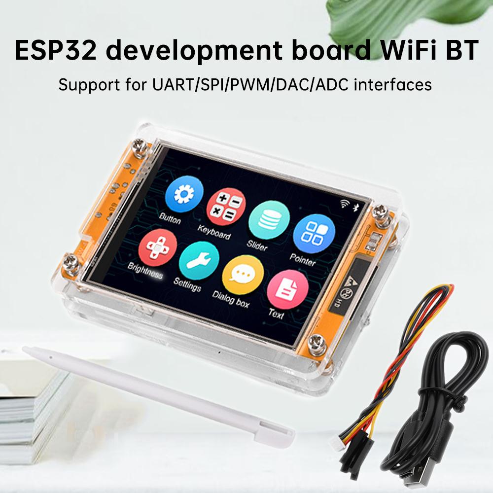 ESP32 Development Board 2.8 Inch Touch Screen LCD TFT Module ESP-32 WIFI & Bluetooth for Arduino LVGL Optional Acrylic Case