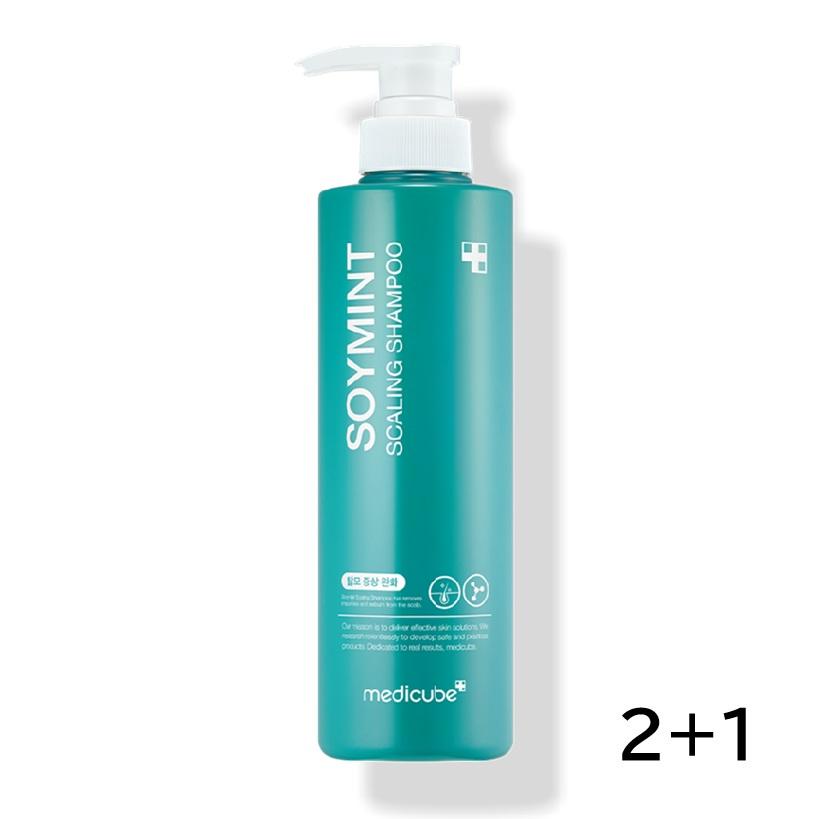 

MEDICUBE Soymint Scalp Scaling Shampoo Anti-Dandruff & Seborrheic Scalp Care 2+1 Set