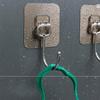 1PACK No-Punch Wall Hook - Square Firm Grip Hook Space-saving Kitchen Cabinets, Shelves, Pantry Storage