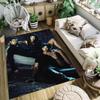 Supernatural Romance Mystery carpet Doormat Suitable for all seasons Fashion Christmas gifts Dormitory decoration