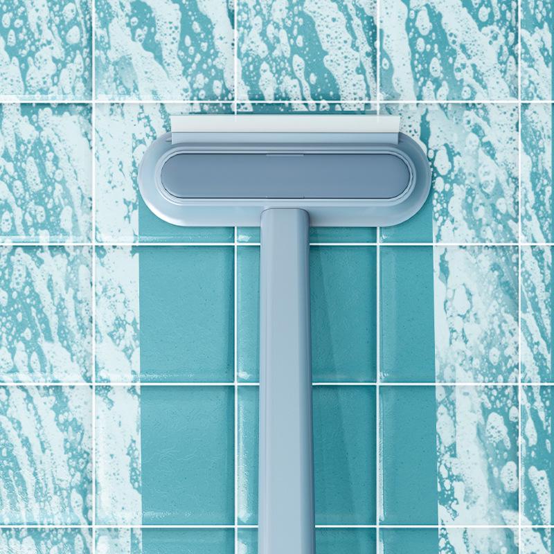 Dual-Sided Screen & Glass Cleaner: No-Wash Window Brush and Scraper for Dry/Wet Use