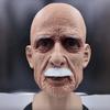 Halloween Character Costume Old Man Mask, Headgear, Horror Mask, Realistic Old Man Mask
