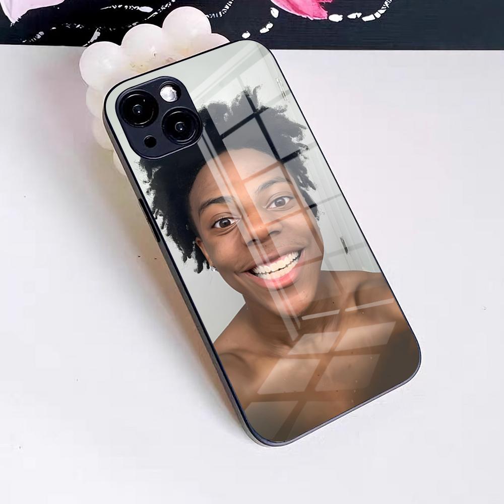 Funny Anchor IShowSpeed Phone Case For IPhone 17 Pro Max 16 15 14 Pro Max 13 11 X Xs Xr 8 7Plus Glass Cover
