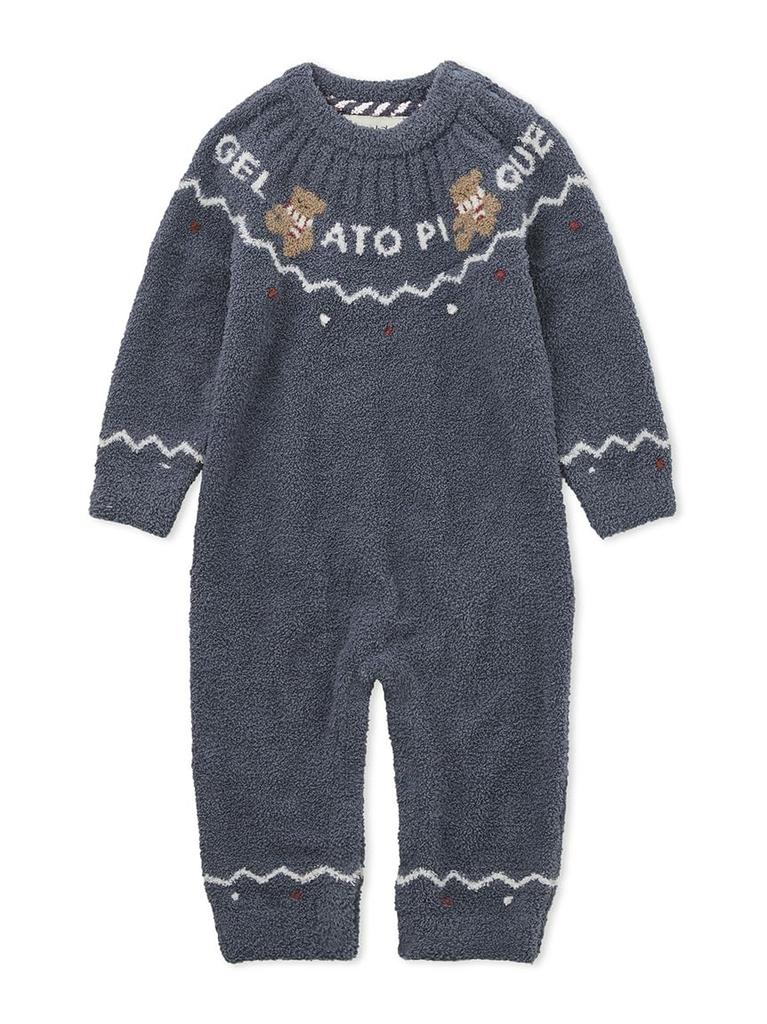 BABY BEAR JQD Romper PBNO245169NVY80 [Gelato Pique] [Limited Edition] [HOLIDAY]