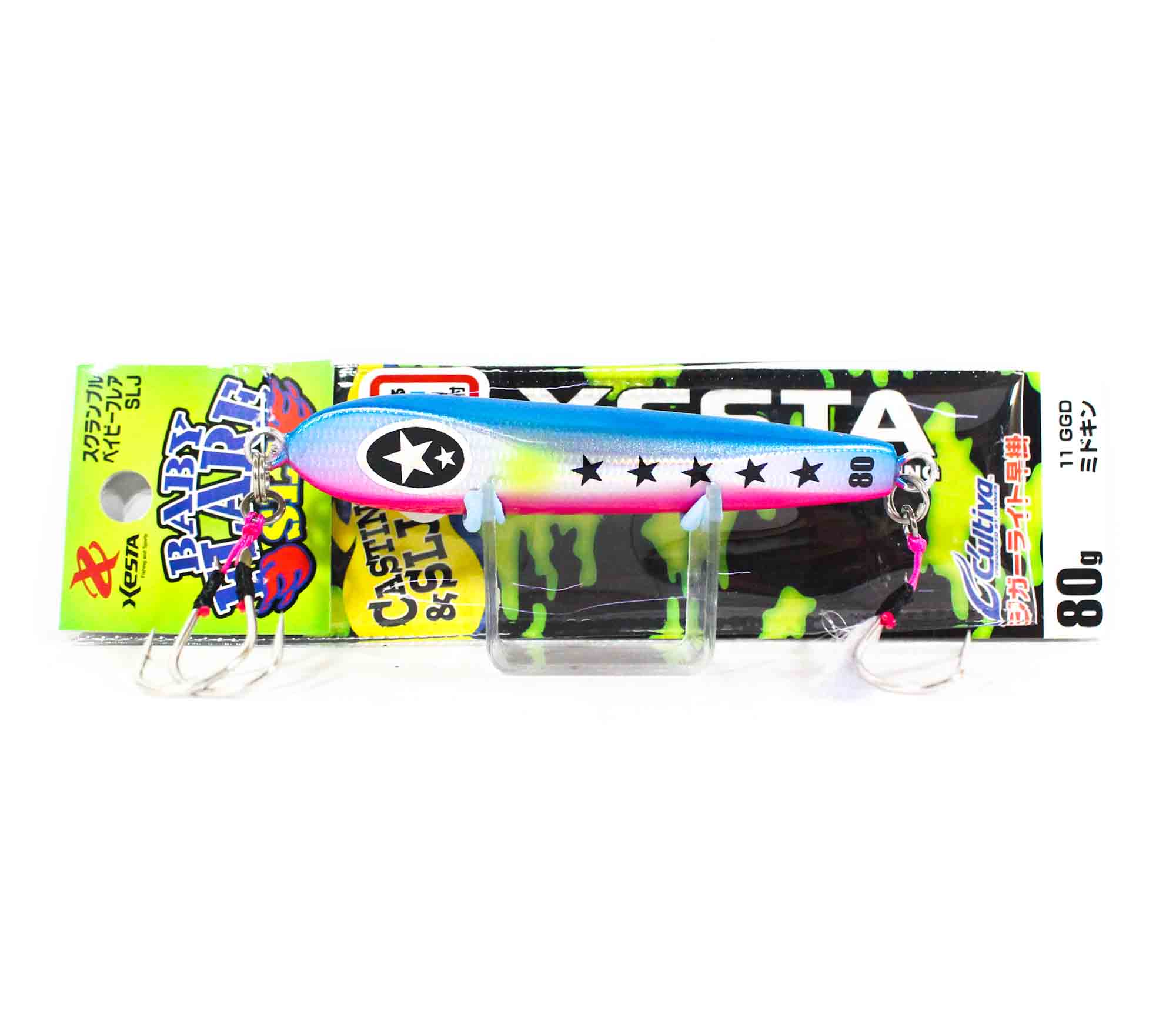

Xesta Metal Jig Baby Flare 80 grams 142 (2899)