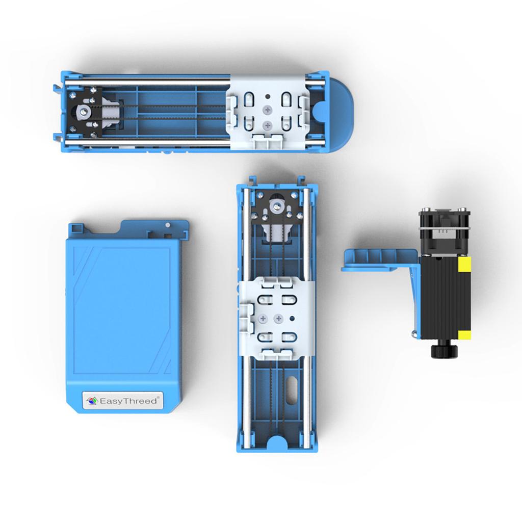Easythreed ETLR002 Mini gravator laser 2W Blue Laser Power APP Control fără fir Conexiune BT și USB