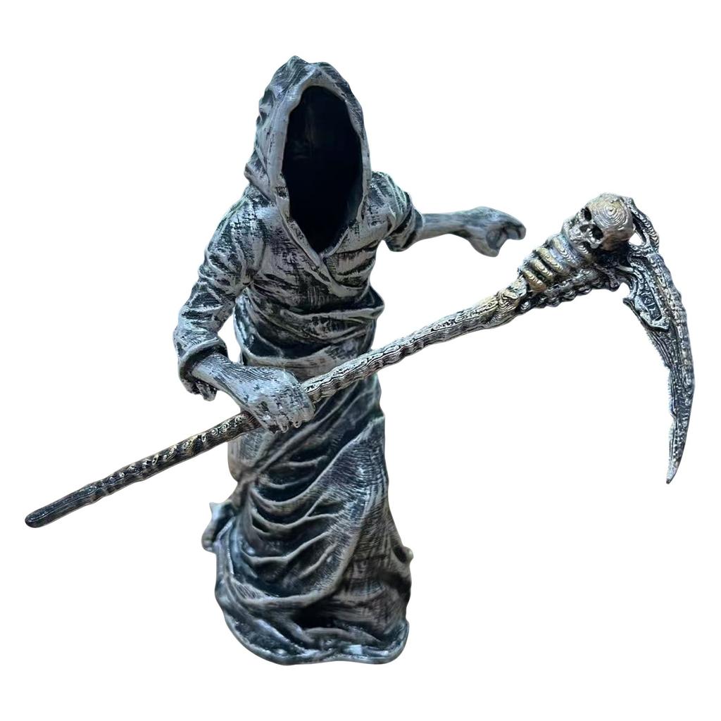 Death  Decorative Figurine, Creative Horror Atmosphere Figurine, Protective Figurine, Suitable For Gifting, Ideal Gift For Boys And Girls