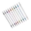 10 Colors Double Ended Nail Marker Pens Graffiti Dotting Drawing Liner Acrylic Nail Art Pen for  