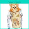 Tom And Jerry Insulated Water Bottle With Leakproof Lock And Straw For Office And Travel