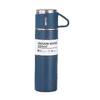 Vacuum Insulated Flask Stainless Steel Thermo Bottle with Cup for Coffee Tea 500ml Double-Layer StainlessZZ46