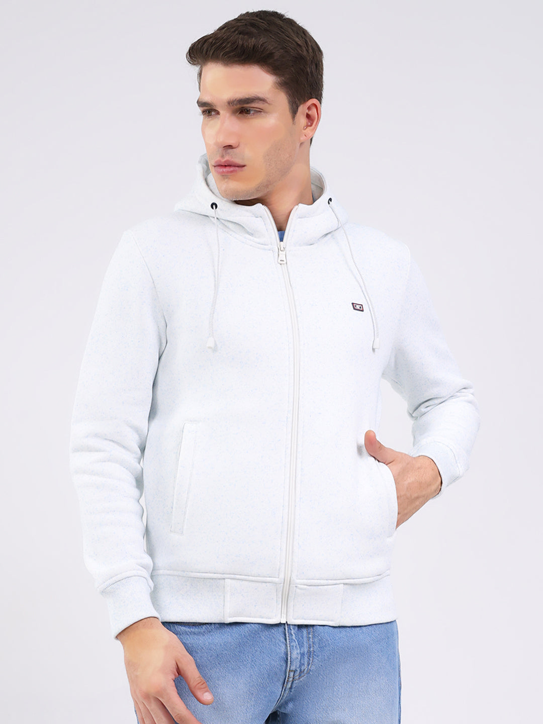 Monte Carlo Men Regular Fit Blue Sweatshirt L синий