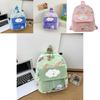 Kids Cartoon Animal Backpack With Cartoon Rabbit Print And Ear Designn For Kindergarten Daily Use