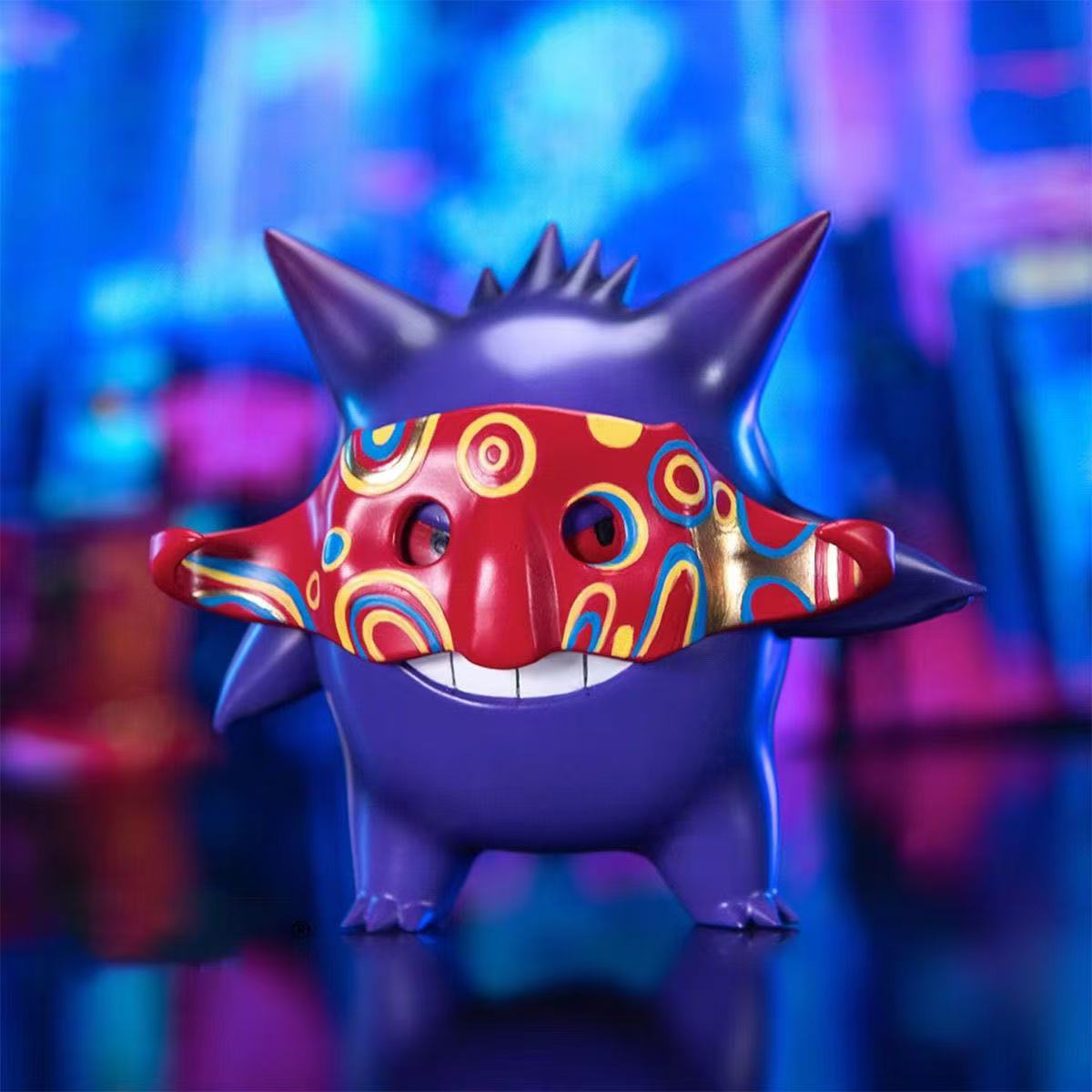 

Animation Design Animation Pokemon Adorable Face Cover Psyduck Gengar Figure Ornamental Ornaments POLYVINYL CHLORIDE Collector Action Figure Miniature