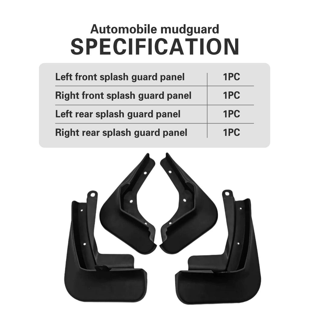 Nissan Altima 2019-2021 Mud Flaps for Foreign Trade