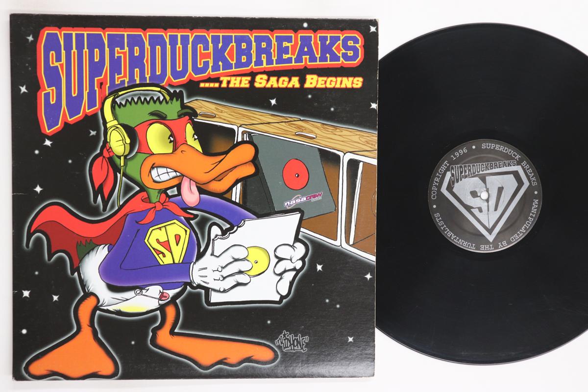 

12inch Record TURNTABLIST Super Duck Breaks ...The Saga Begin STH2004 Stones Throw Re US Rap HipHopRB Used