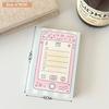 New 100Sheets/Book Cute Cartoon Non Adhesive Memo Book INS Style Tearable Non Sticky Message Notebook Handwritten Notes Notepad