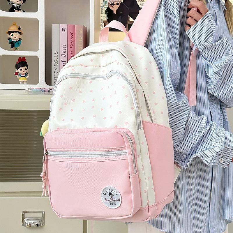 Large-capacity Backpack  New Type of Campus Casual Backpack  Simple and Versatile for High School Students  Student Computer Bag  Student Schoolbag