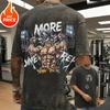 Dragon Ball Super Saiyan Son Goku Gym Printed Tshirt Mens and Womens Washed Tshirt High Quality Vintage Cotton Tshirt
