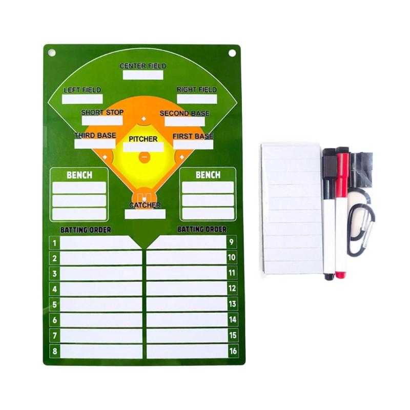 Magnetic Baseball Coaching Board Portables Game Training Board for Tactically Training And Team Strategy 1