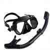 Factory  Diving Equipment Set Waterproof Fully Dry Breathing Tube Swimming Myopia Mask Tempered Glass Diving Goggles