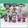 Squisito Set di Action Figure Giocattoli Coco Movie Miguel Hector Dante Imelda Pepita