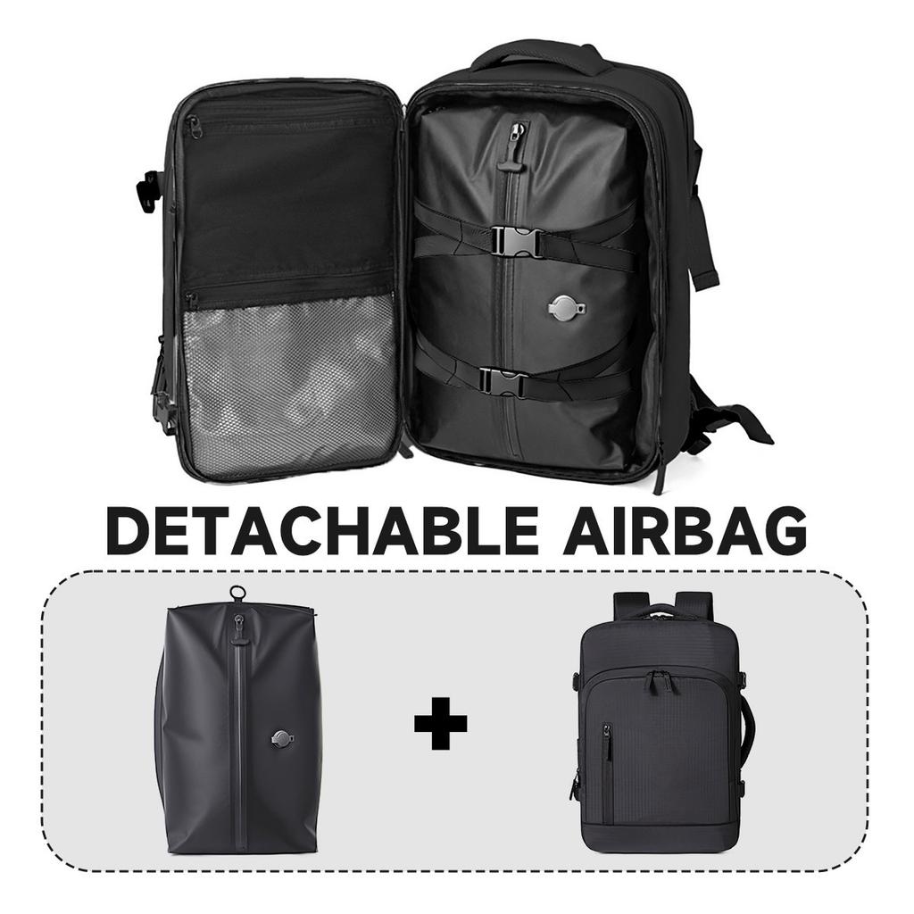 Schoolbag Backpack Women's Short Trip Bag Male College Student Expandable Commuter Business Laptop Backpack School Bag