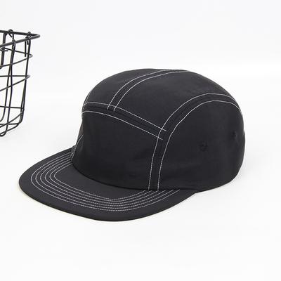 Quick Dry Water Resistant 5-Panel Skate Cap, Nylon High Quality Big Size Unisex Aviator Camping Hat
