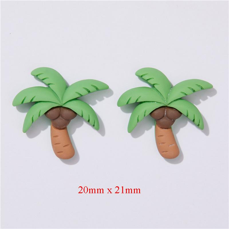 Kawaii Summer Beach Vacation Hair Mobile case Cup Decoration Flatback Resin Cabochons