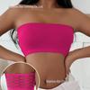 Seamless Breathable Hollow Tube Top: High Elastic Women's Underwear