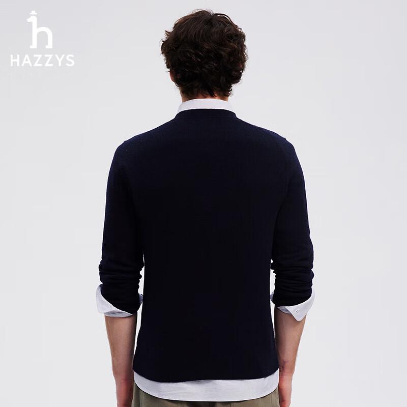 HAZZYS Men's Zhang Wanyi Collaboration Cashmere Sweater