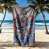 Manchester City Beach Towel Super Soft Microfiber Quickdry Fabric Comfortable Lightweight