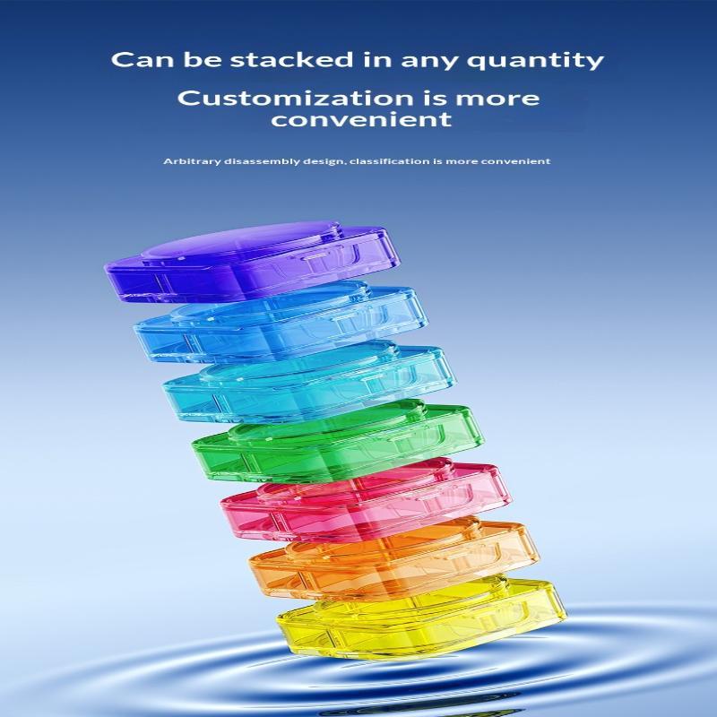 1/7 Days Week Pill Organizer Morning And Night Pill Holder Storage Box Splitter Travel Medicine Organizer Portable Medicine Box