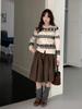 2026 Retro Snowflake Jacquard Loose-Fit Autumn Cardigan Sweater for Women