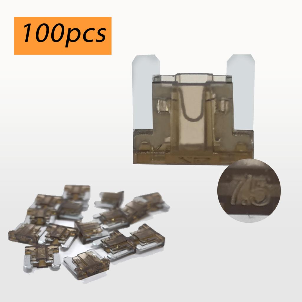 100Pcs Micro Blade Fuse 2A-35A AMP 32V Low Profile Mini Car Auto Fuses for Truck RV Campervan SUV Motorcycle Boat Assorted Amp Fuses4