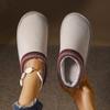 Women's padded lining soft thick bottom heightening home outdoor thickened warm lightweight comfortable stirrups cotton shoes snow boots slippers
