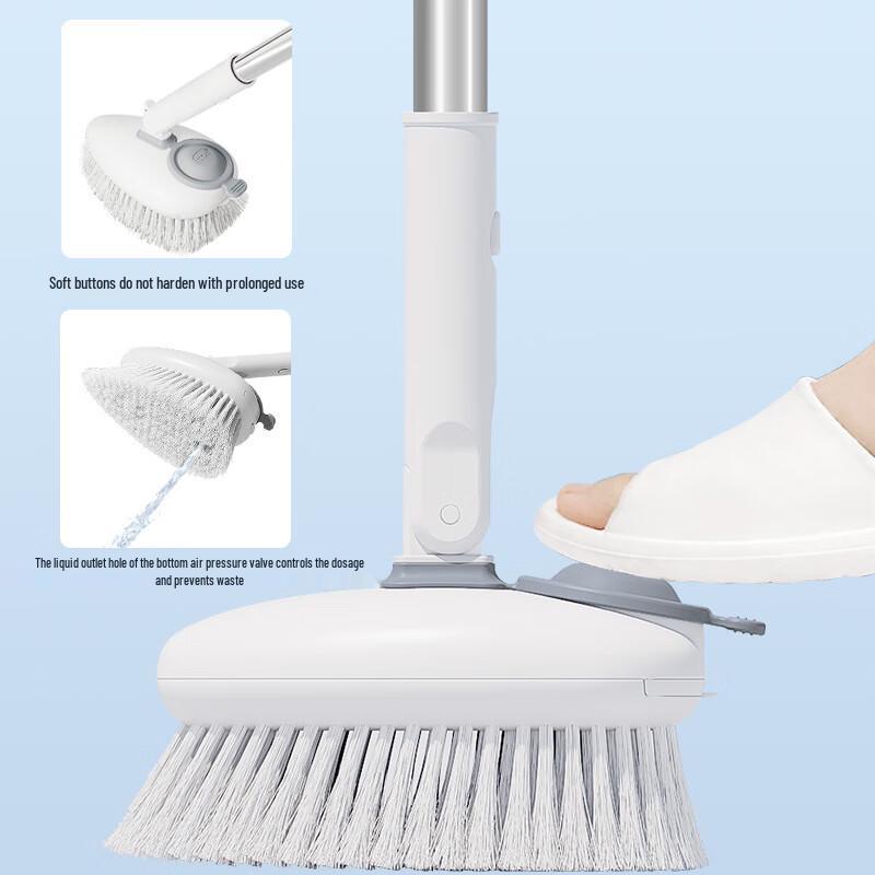 Multi-purpose Long-Handled Bathroom Cleaning Brush