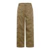 Pantaloni Lunghi da Donna a Gamba Larga con Zip Frontale Vita Alta Casual Pantaloni Cargo Tasca Pantaloni Palazzo