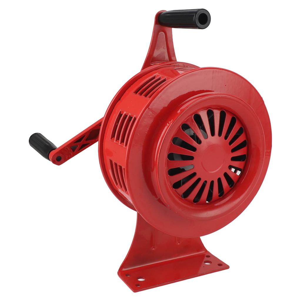 Handkurbelsirene, 125 dB, laut, einstellbare Lautstärke, wasserdicht, Aluminiumlegierung, manuell betriebener Tonalarm