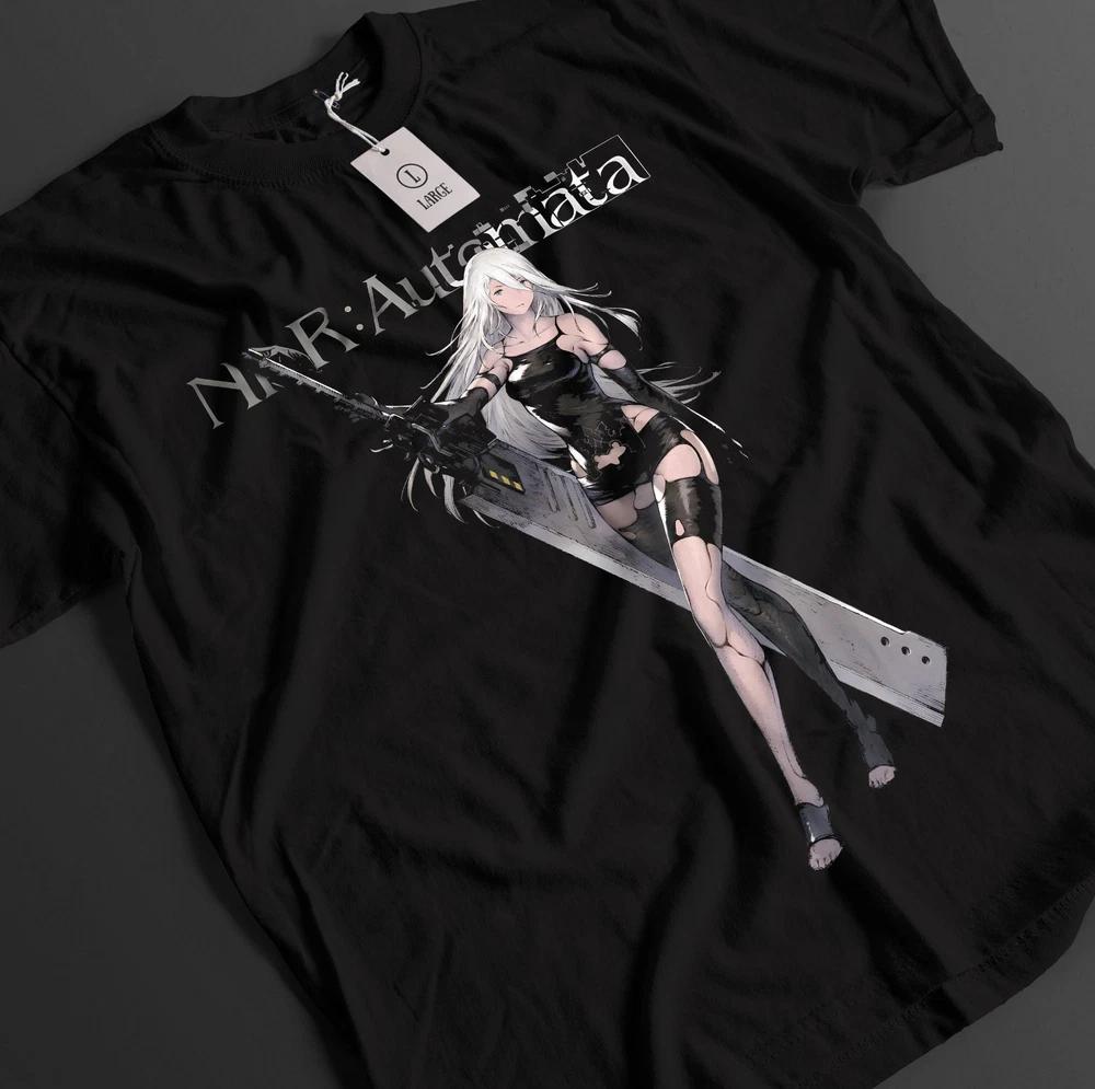 Nier Automata Shirt YoRHa 2B Tshirt 9S TShirt A2 Top Eve Nines Adam Anime Tee S