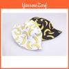 Doppelseitiger Fischerhut mit Bananenprint und Sonnenschutz für Streetwear und Freizeitkleidung