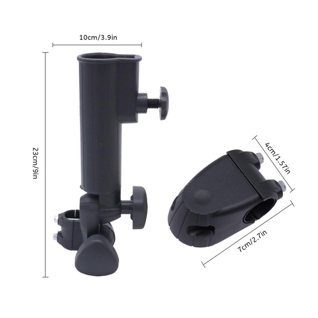 Golf Cart Umbrella Holder Mount, Trolley Holder, Durable Push