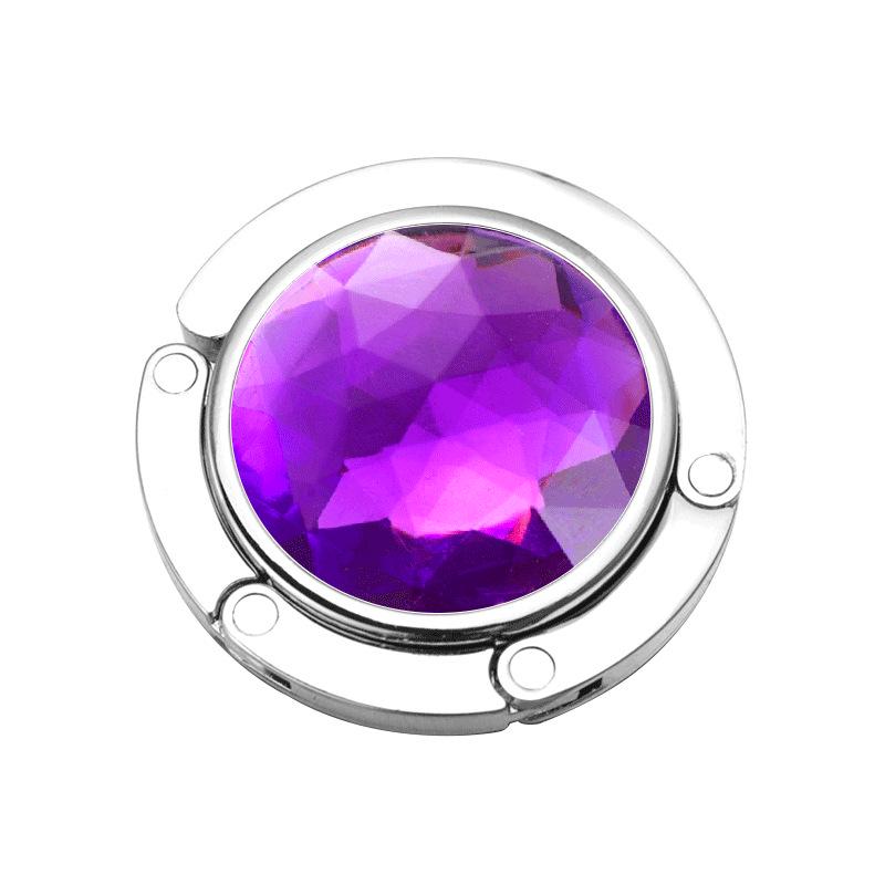 Personalisierter Faltbarer Taschenhaken - Schreibtischseitenhänger für Studenten, Tragbares Erinnerungsgeschenk