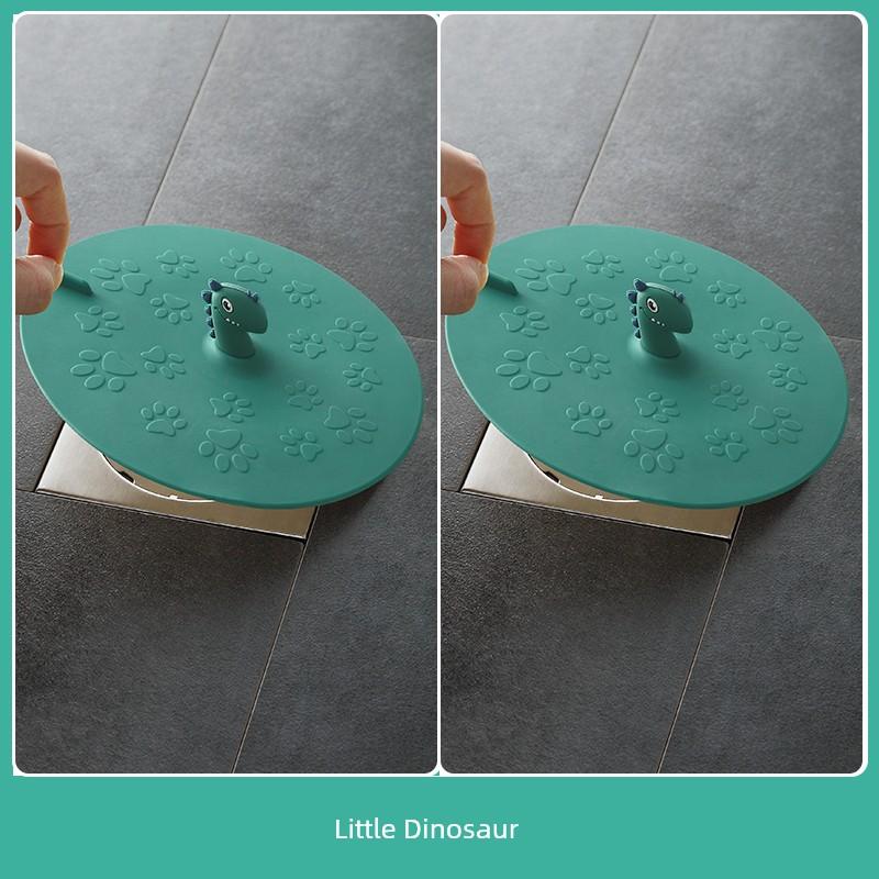 Floor Drain Anti-Odor Silicone Mat, Sewer Plug to Prevent Odor Return, Bathroom Anti-Odor Sealing Cover, Toilet Anti-Insect Device