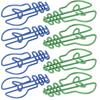 100Pcs Paper Clips Small Cute Light Bulb Special Shaped Metal Office Supplies for Notes