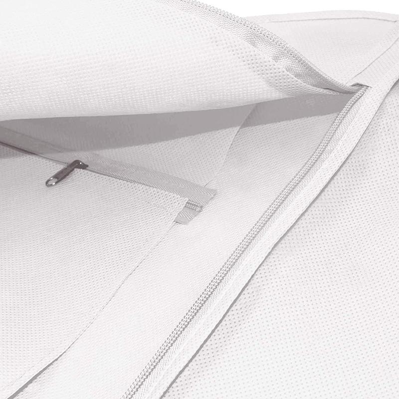 High Quality Long Wedding Dess Bag Cover Evening Dress Dust Cover Bridal Garment Storage Bag New Wedding Dust Cover