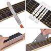 Guitar Fret Slotting File Guitar Fret File Grinding Maintenance Tool File Leveling Tool Crowning Luthiers Tool for Bass